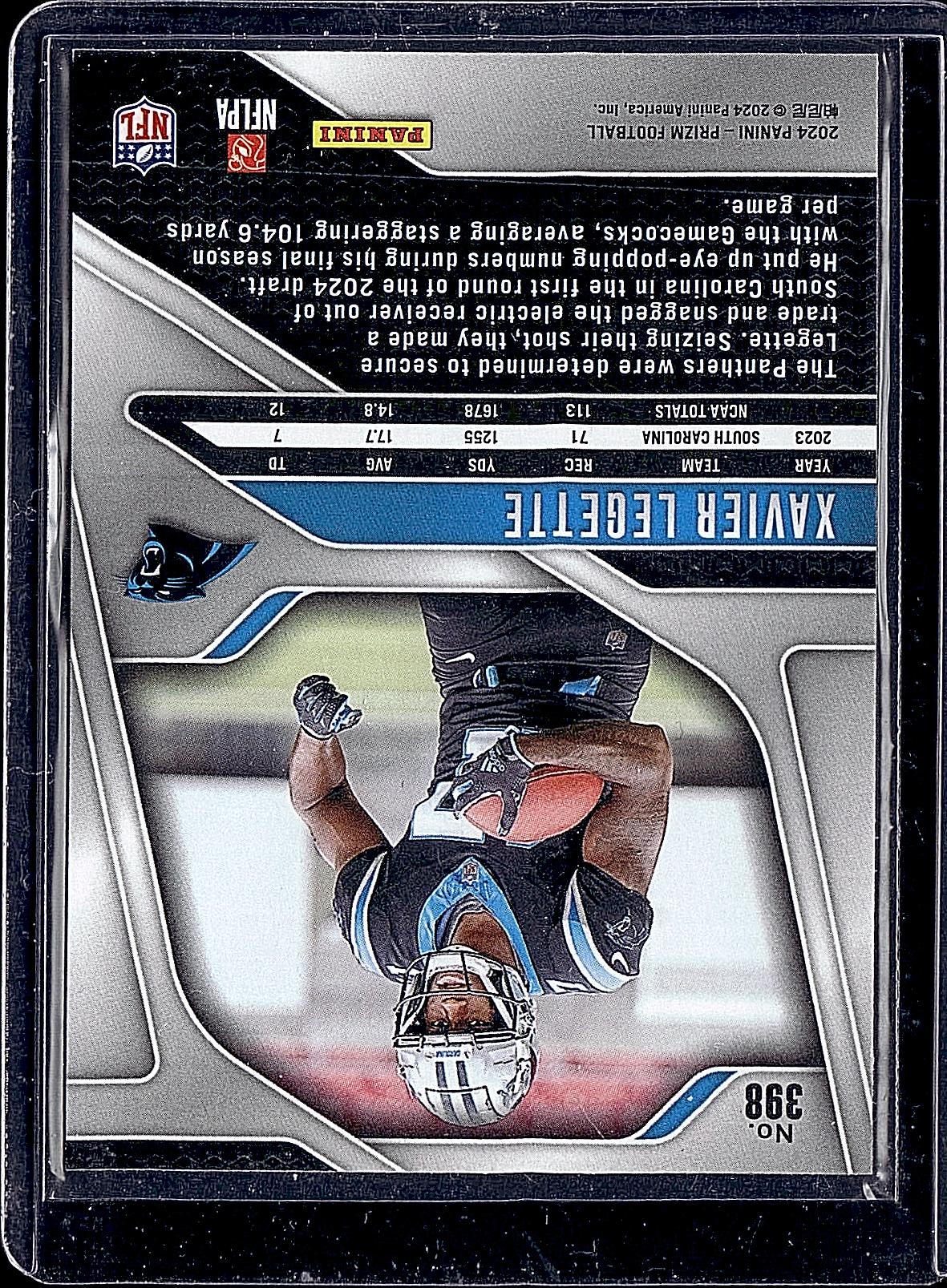 2024 Panini Prizm #398 Xavier Legette