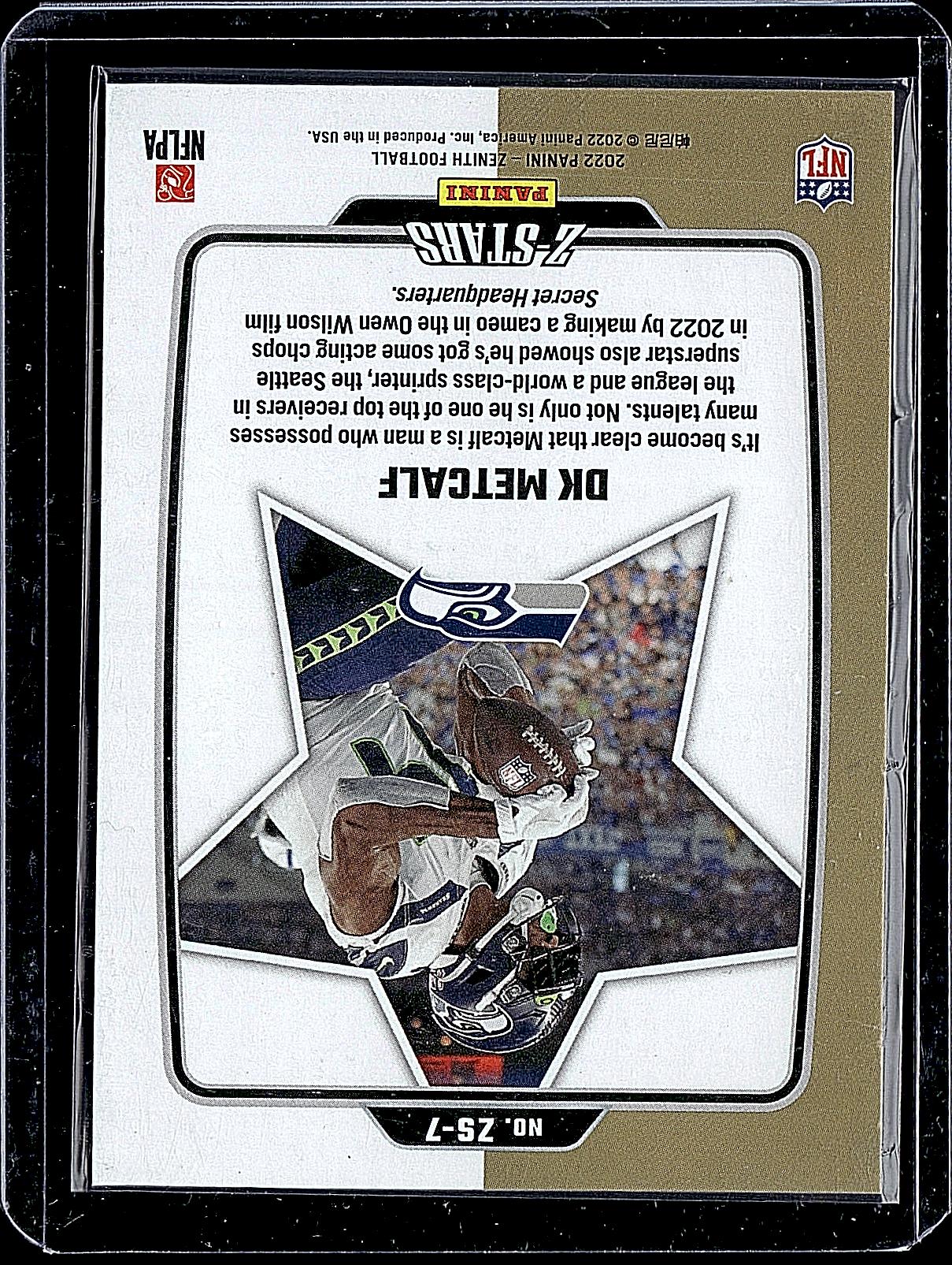 2022 Zenith #ZS-7 DK Metcalf Z-Stars
