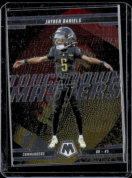 2025 Panini Mosaic #7 Jayden Daniels Touchdown Masters