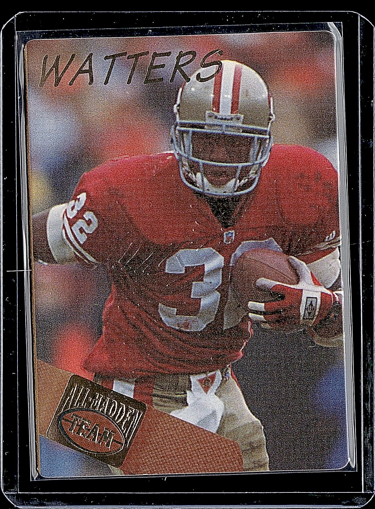 1994 Action Packed All-Madden #38 Ricky Watters