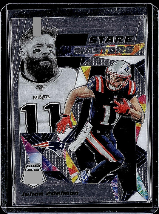 2020 Panini Mosaic #SM5 Julian Edelman Stare Masters