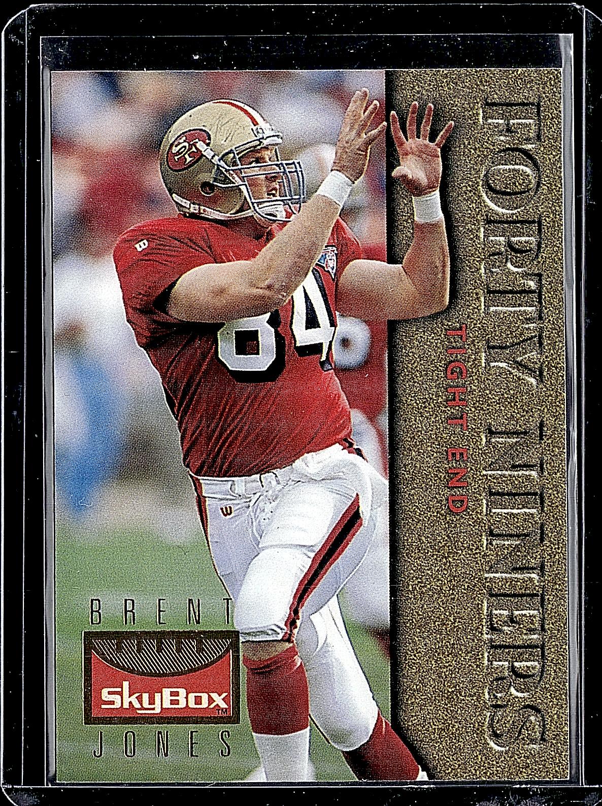 1995 SkyBox Premium #118 Brent Jones