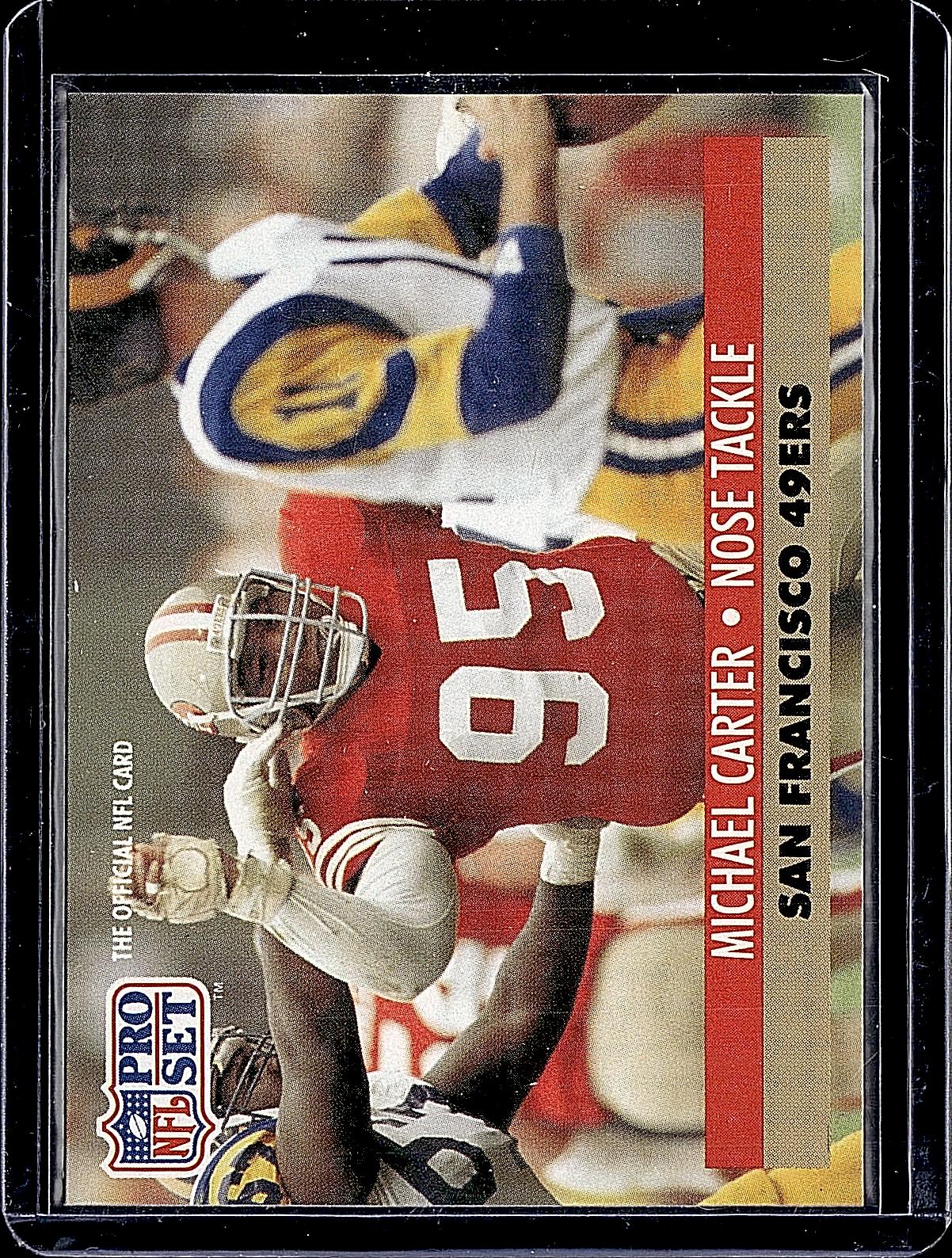 1991 Pro Set #290 Michael Carter