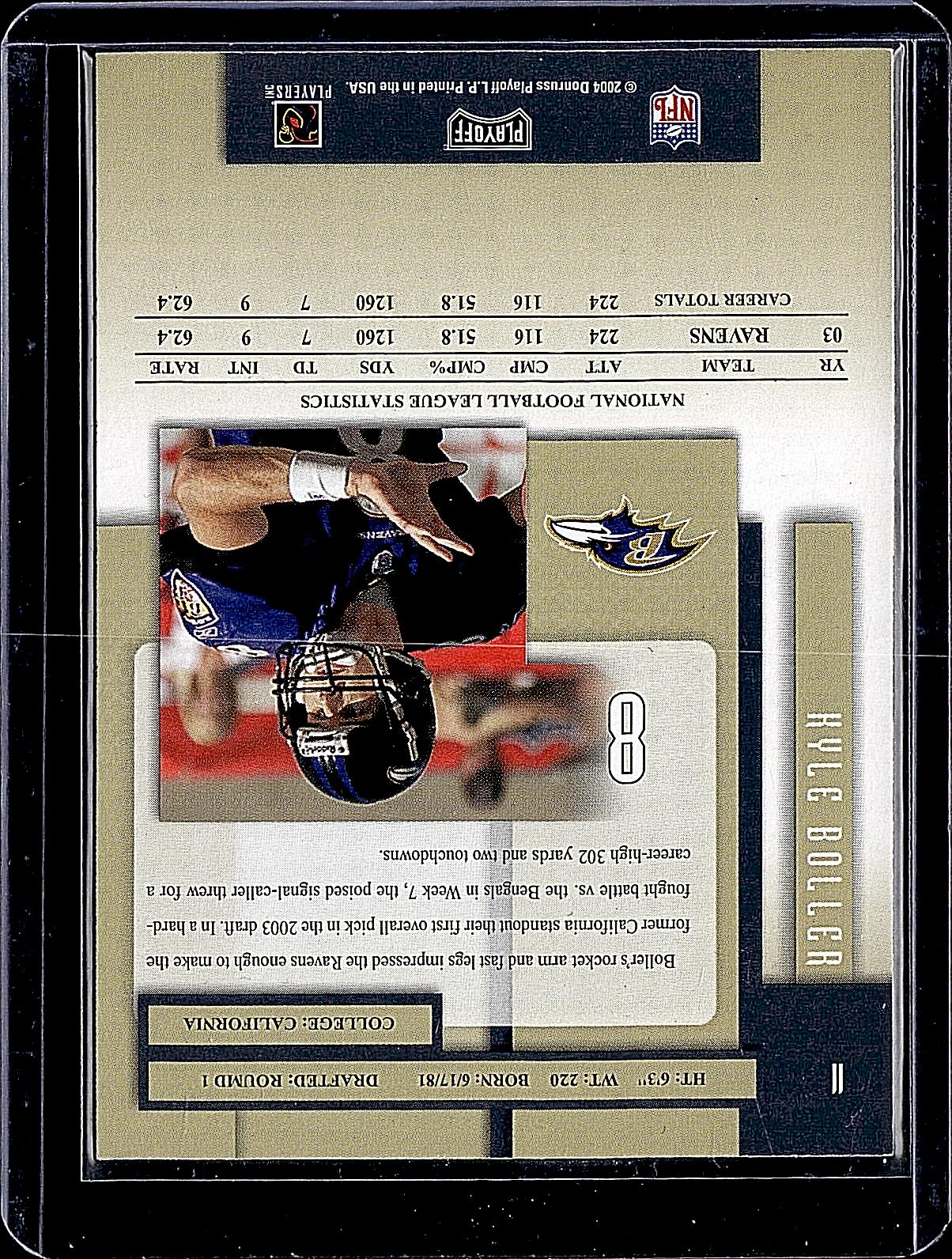 2004 Playoff Prestige #11 Kyle Boller