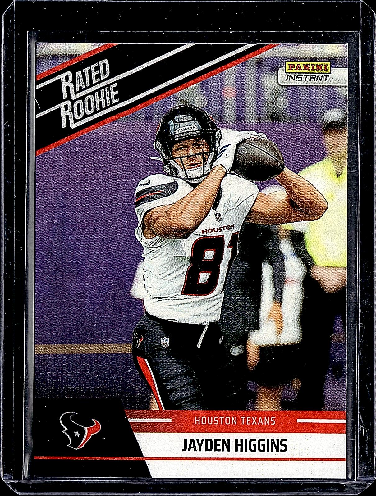 2025 Panini Instant NFL Rated Rookie Retro #RRR-9 Jayden Higgins