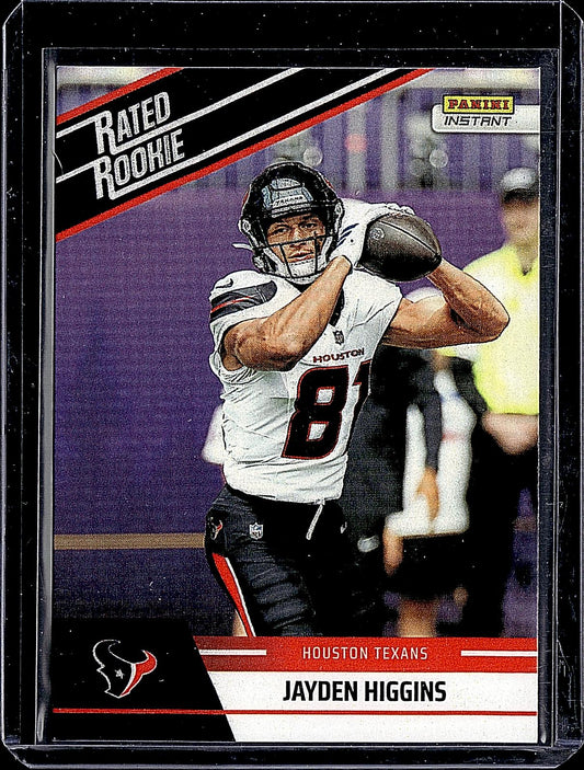 2025 Panini Instant NFL Rated Rookie Retro #RRR-9 Jayden Higgins