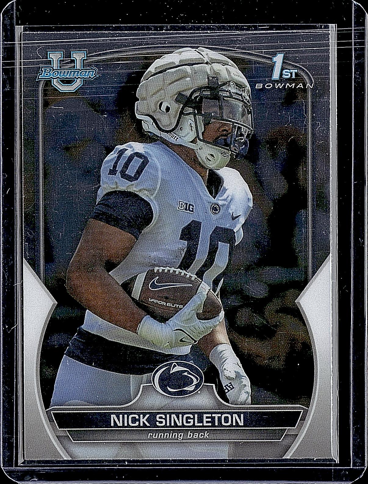 2022 Bowman University Chrome #87 Nick Singleton