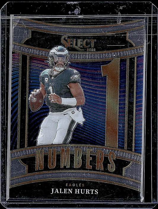 2025 Panini Select #23 Jalen Hurts Select Numbers