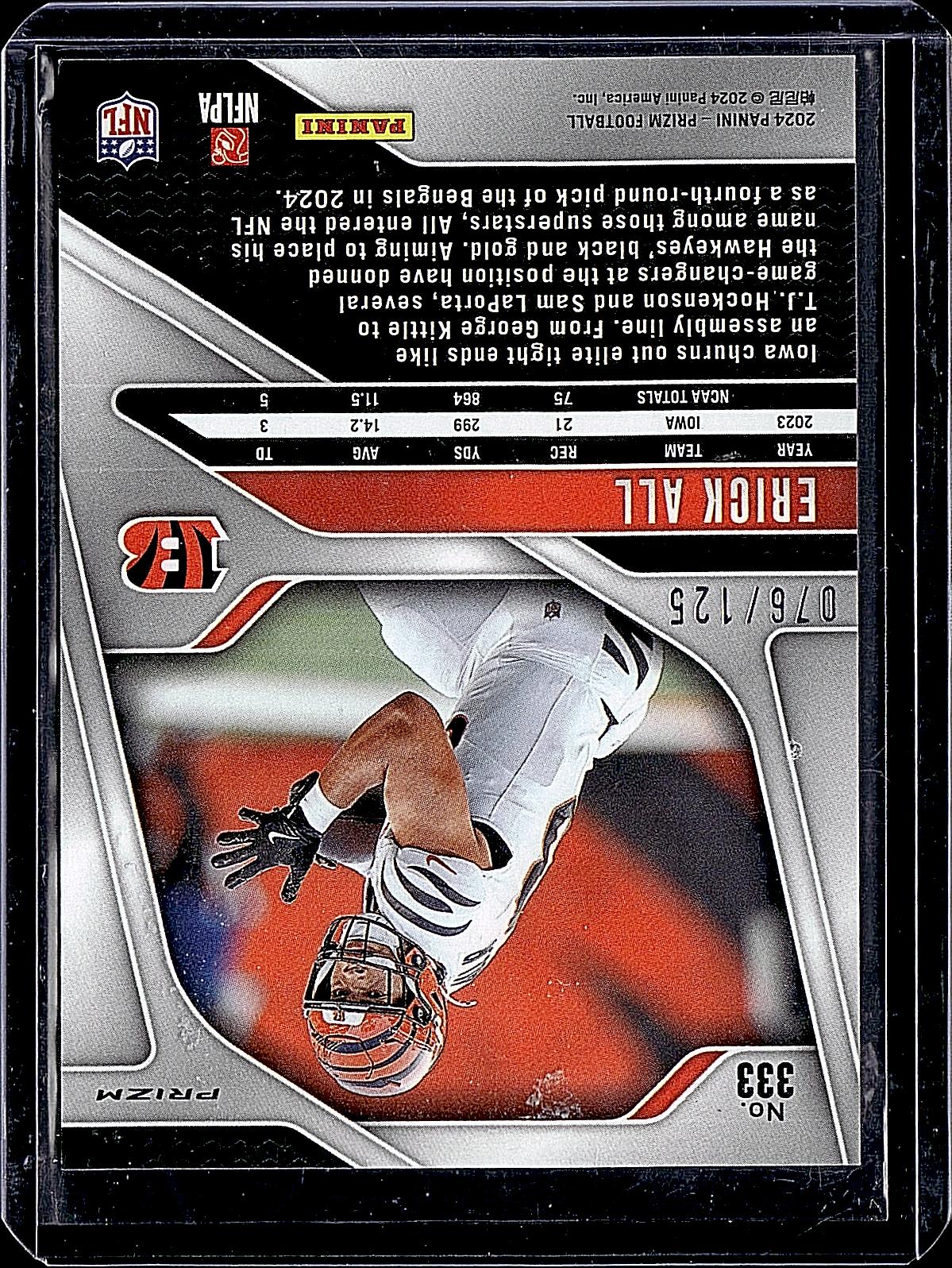 2024 Panini Prizm #333 Erick All