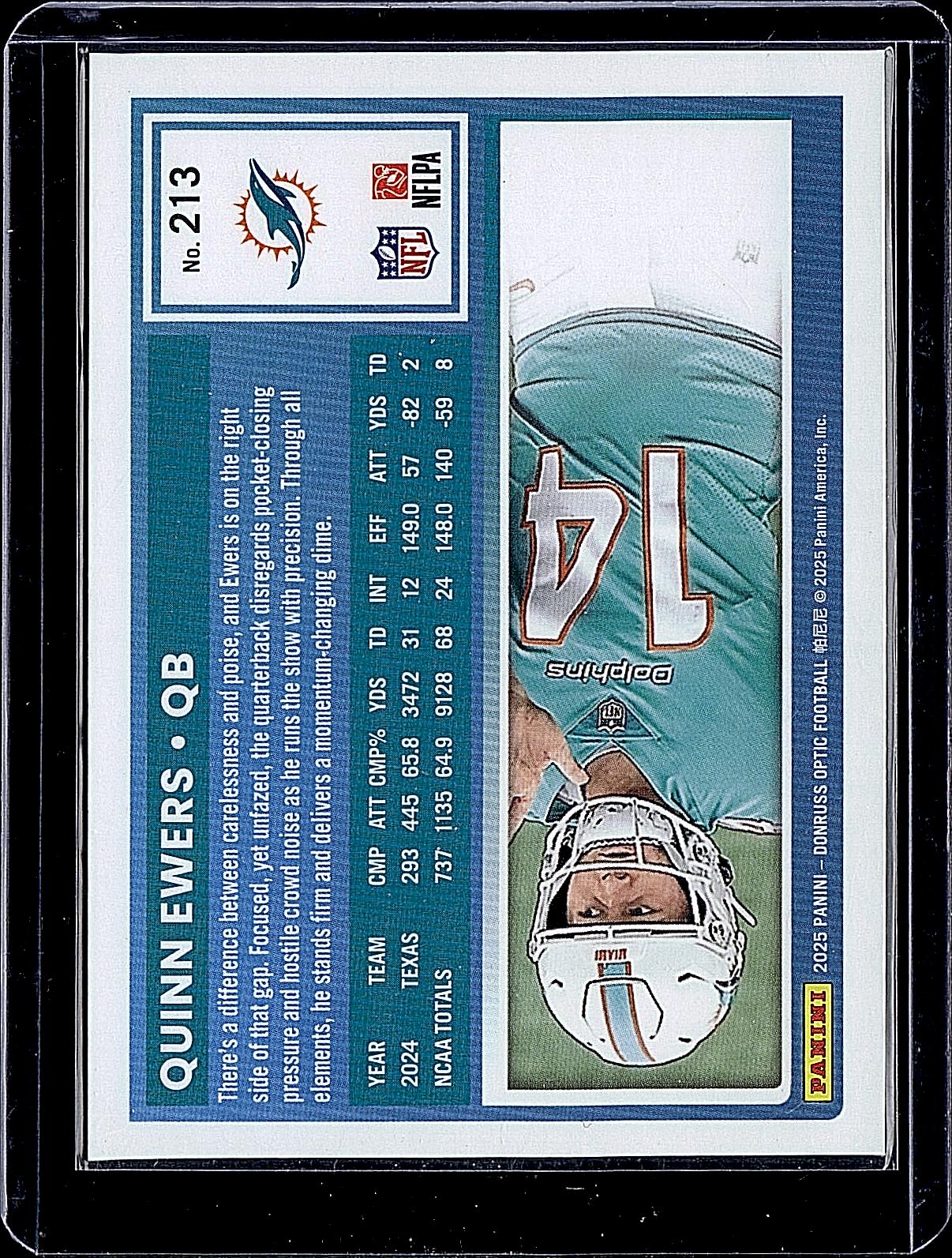 2025 Donruss #342 Quinn Ewers