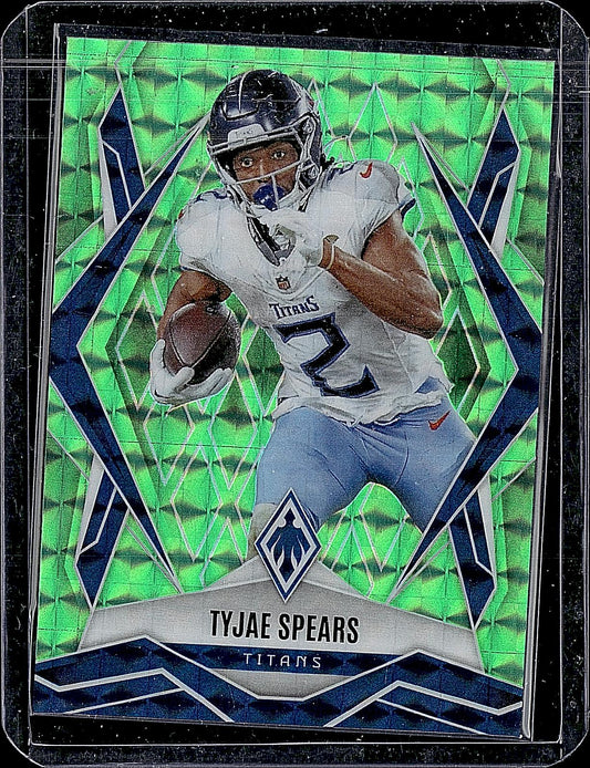 2025 Panini Phoenix #56 Tyjae Spears Silver Mojo Prizm