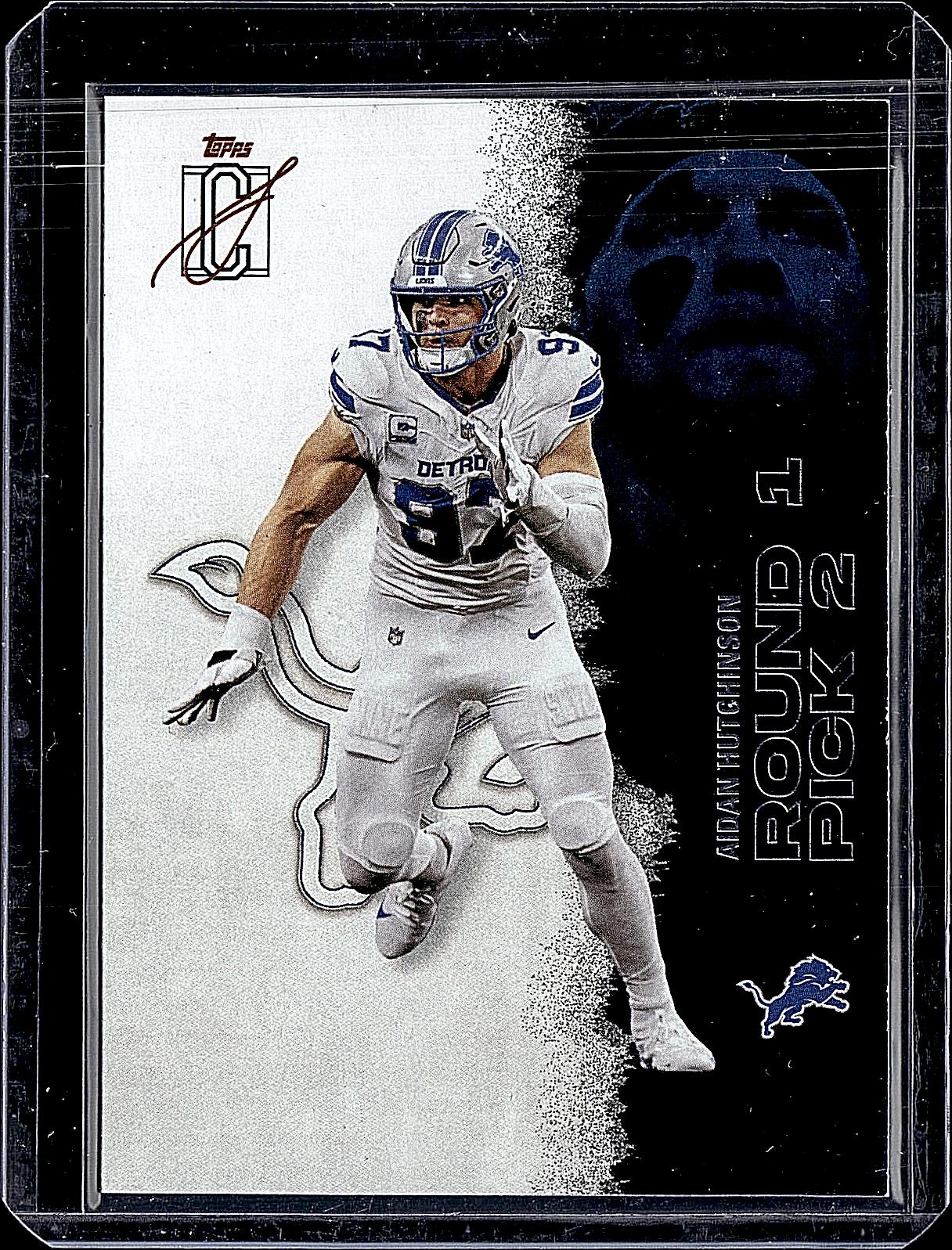 2025 Topps Signature Class #74 Aidan Hutchinson