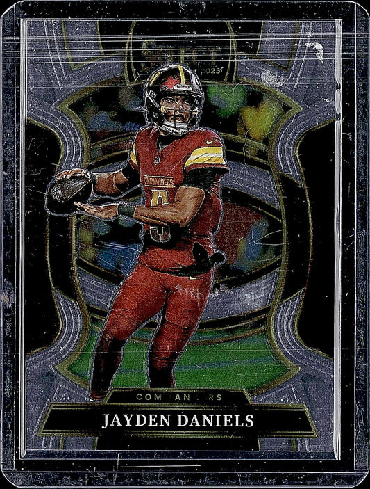 2025 Panini Select #88 Jayden Daniels Silver Prizm