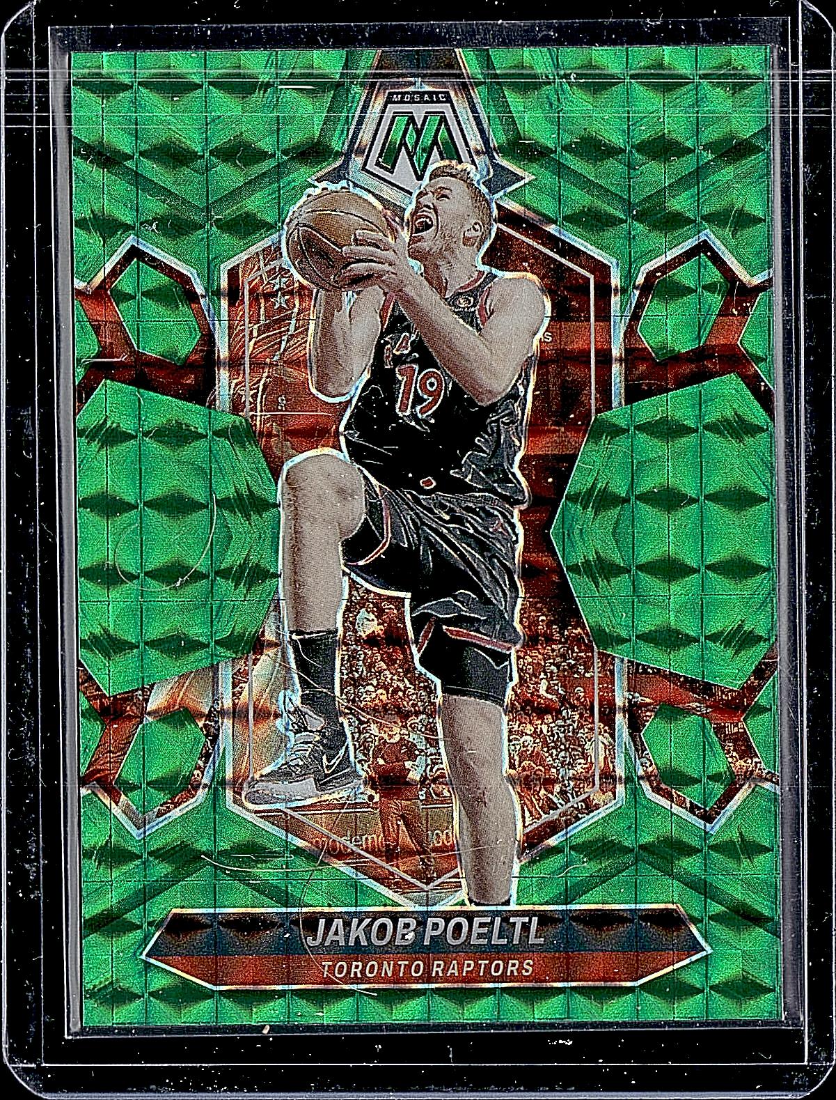 2023-24 Panini Mosaic #116 Jakob Poeltl Genesis