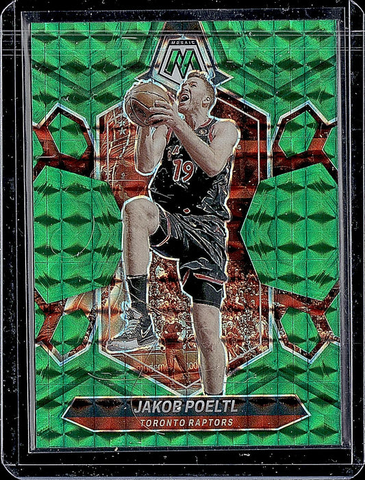 2023-24 Panini Mosaic #116 Jakob Poeltl Genesis