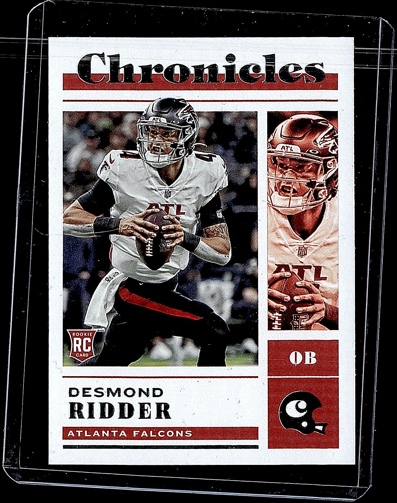 2022 Panini Chronicles #40 Desmond Ridder Teal