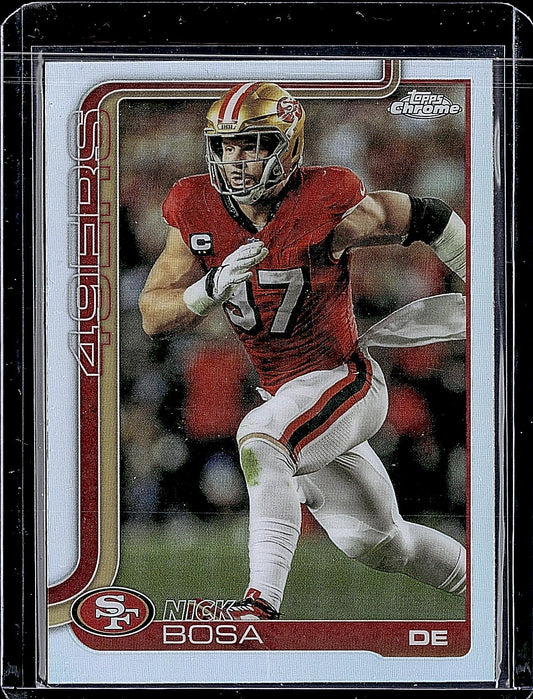 2025 Topps Chrome #264 Nick Bosa