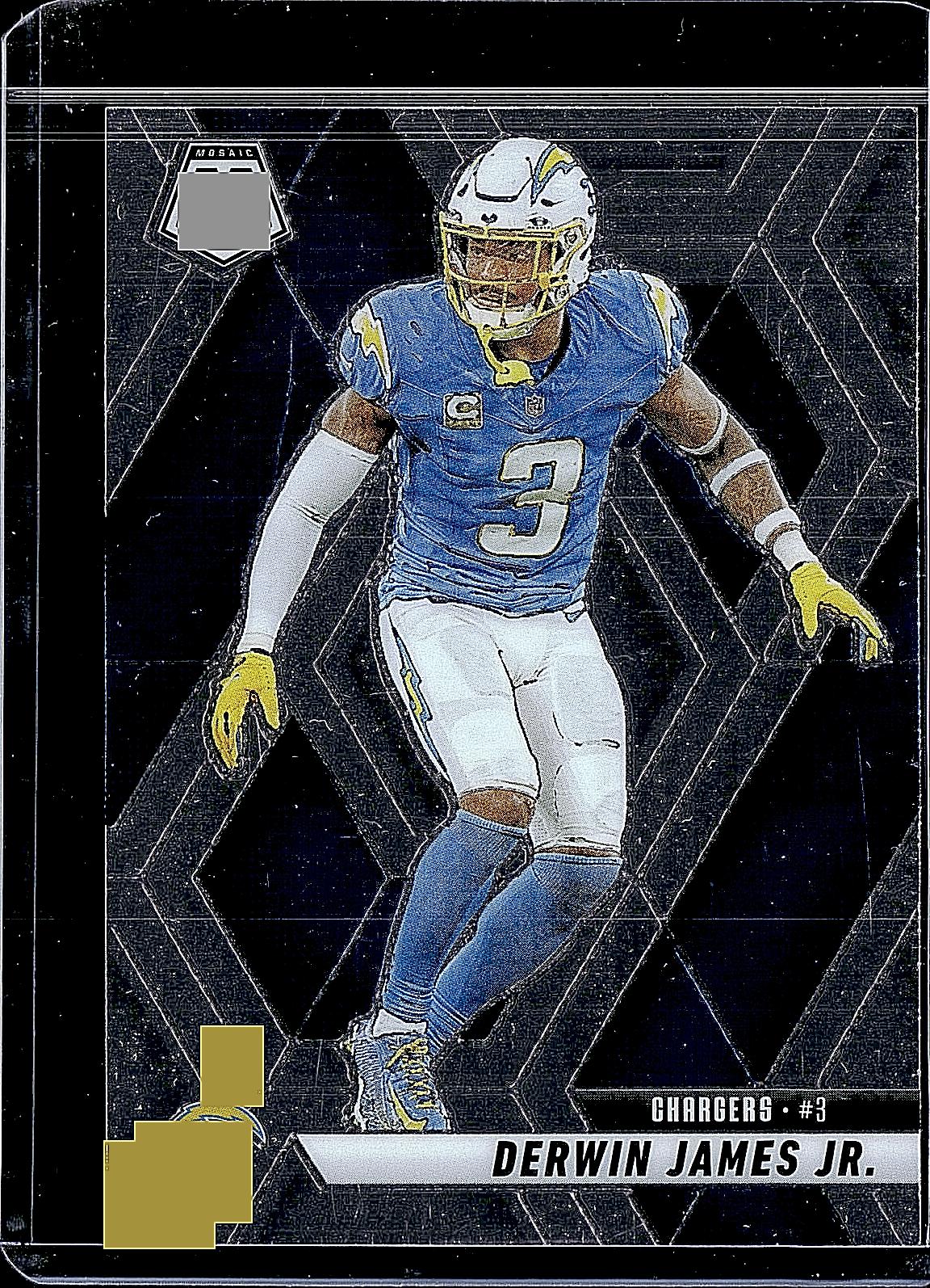 2025 Panini Mosaic #168 Derwin James Jr.