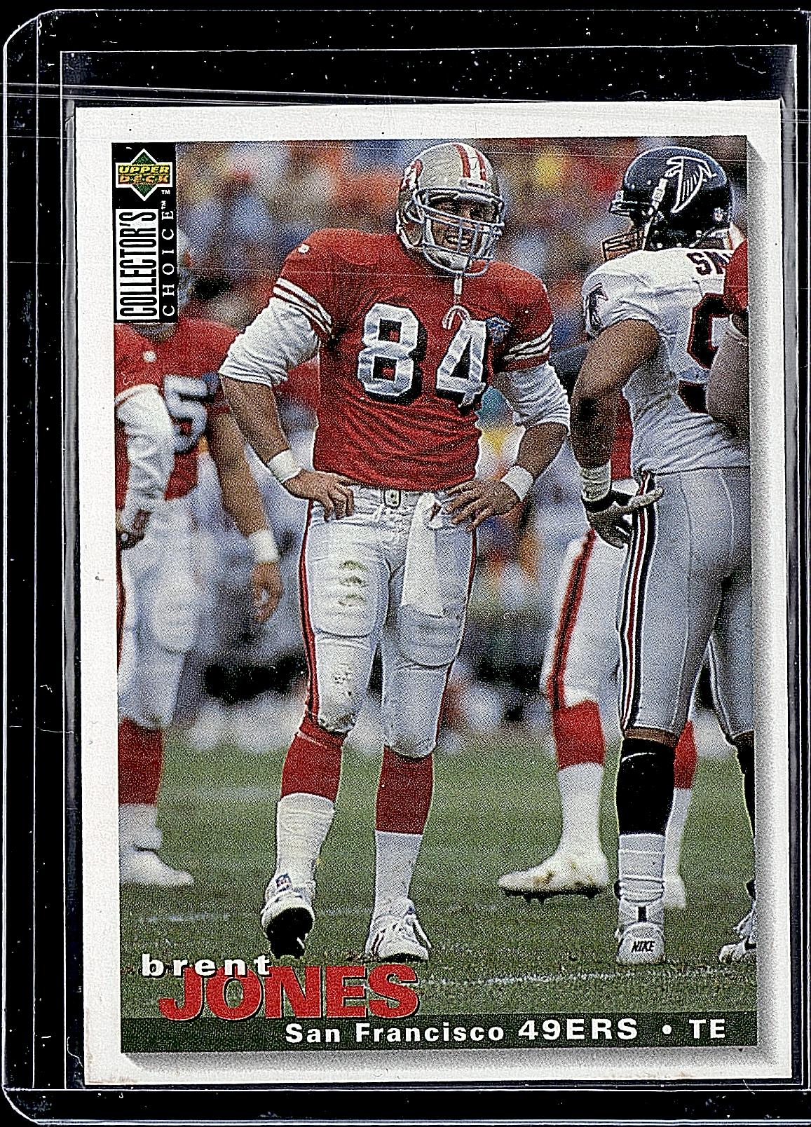 1995 Collector's Choice #106 Brent Jones