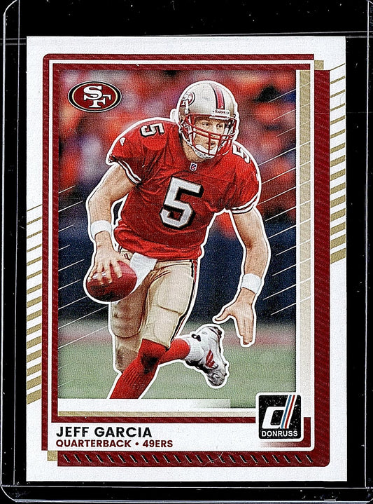 2025 Donruss #229 Jeff Garcia Press Proofs Purple