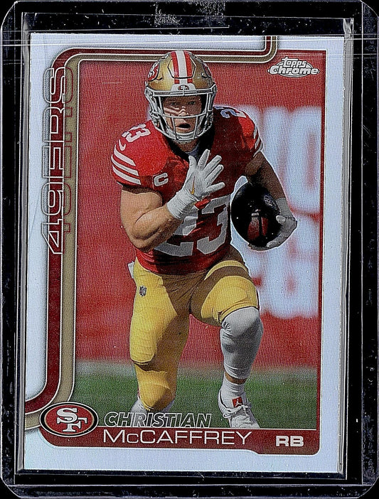 2025 Topps Chrome #263 Christian McCaffrey