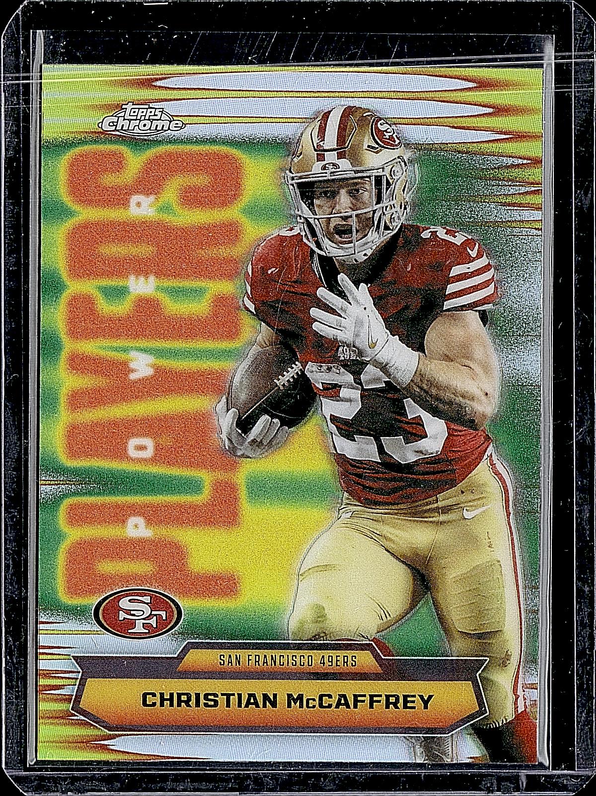 2025 Topps Chrome #PP-15 Christian McCaffrey Power Players