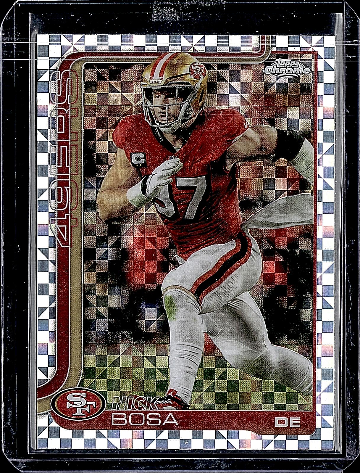2025 Topps Chrome #264 Nick Bosa Topps Refractor