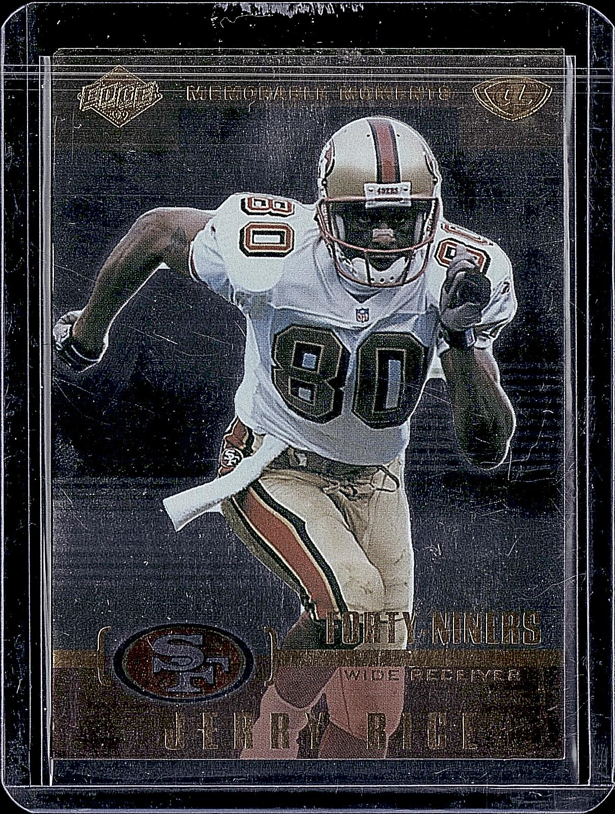 1999 Collector's Edge Advantage #MM9 Jerry Rice Memorable Moments