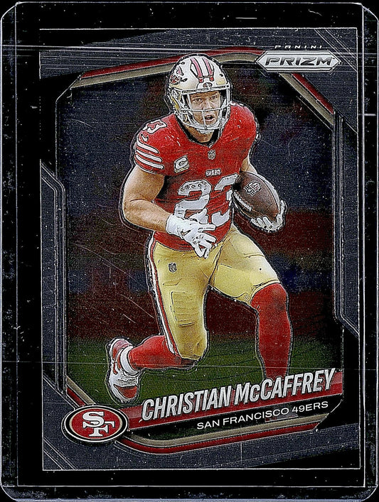 2025 Panini Prizm #156 Christian McCaffrey