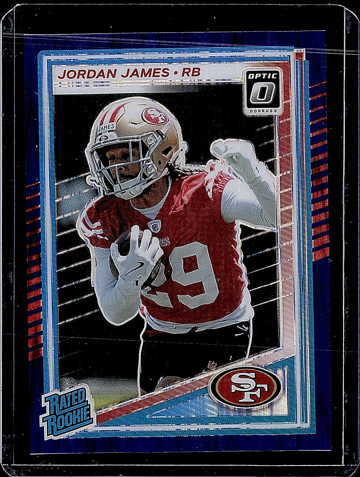 2025 Donruss Optic #278 Jordan James Holo