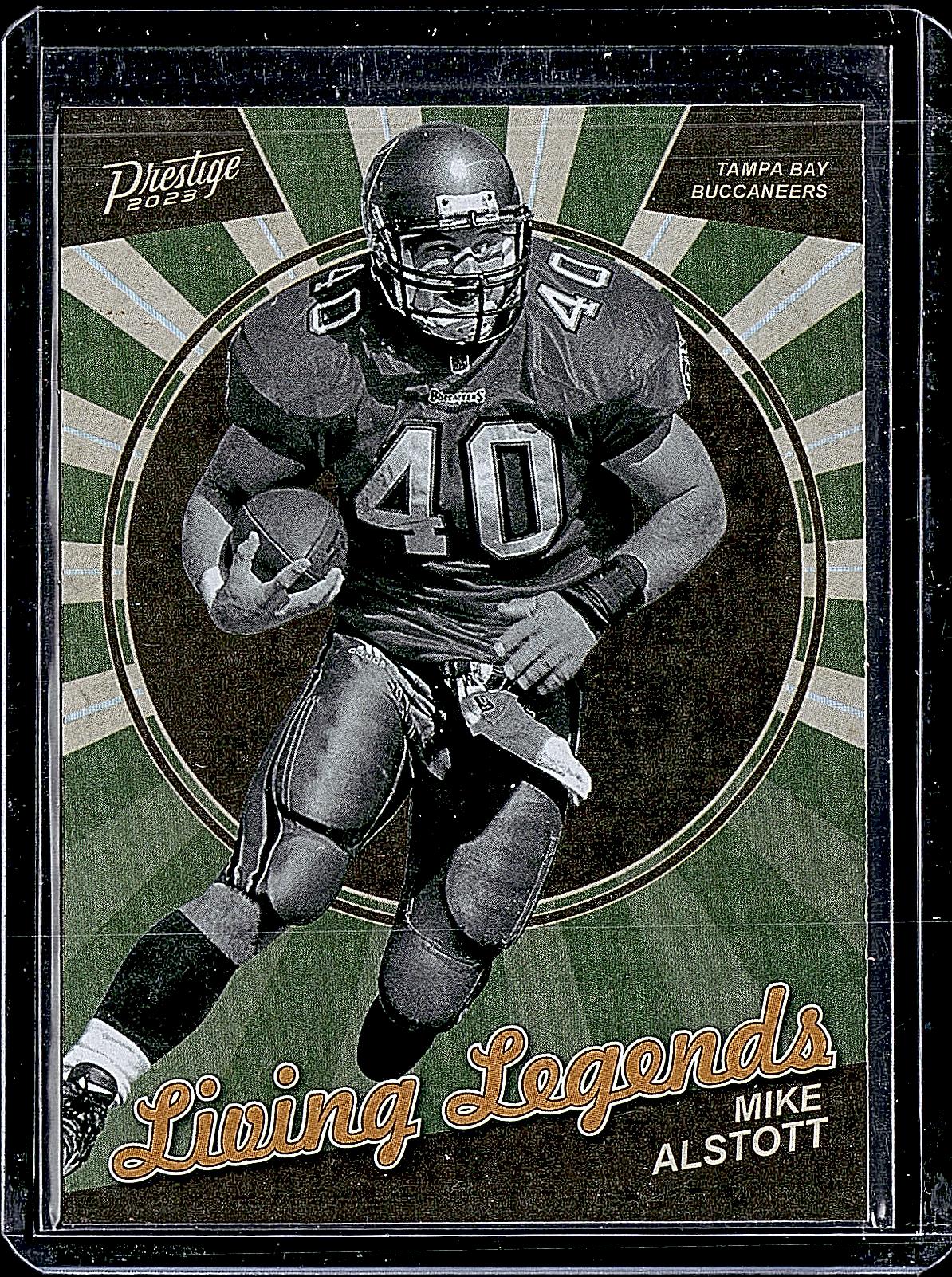 2023 Panini Prestige #LL-25 Mike Alstott Living Legends Xtra Points Orange #/50
