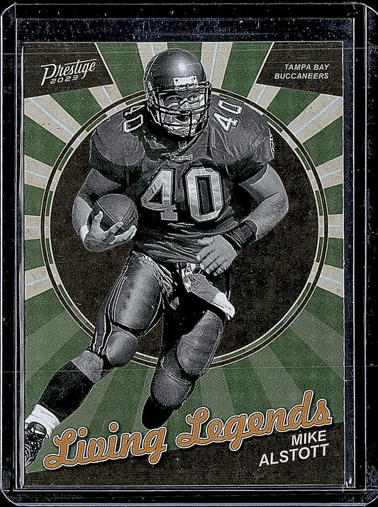 2023 Panini Prestige #LL-25 Mike Alstott Living Legends Xtra Points Orange #/50