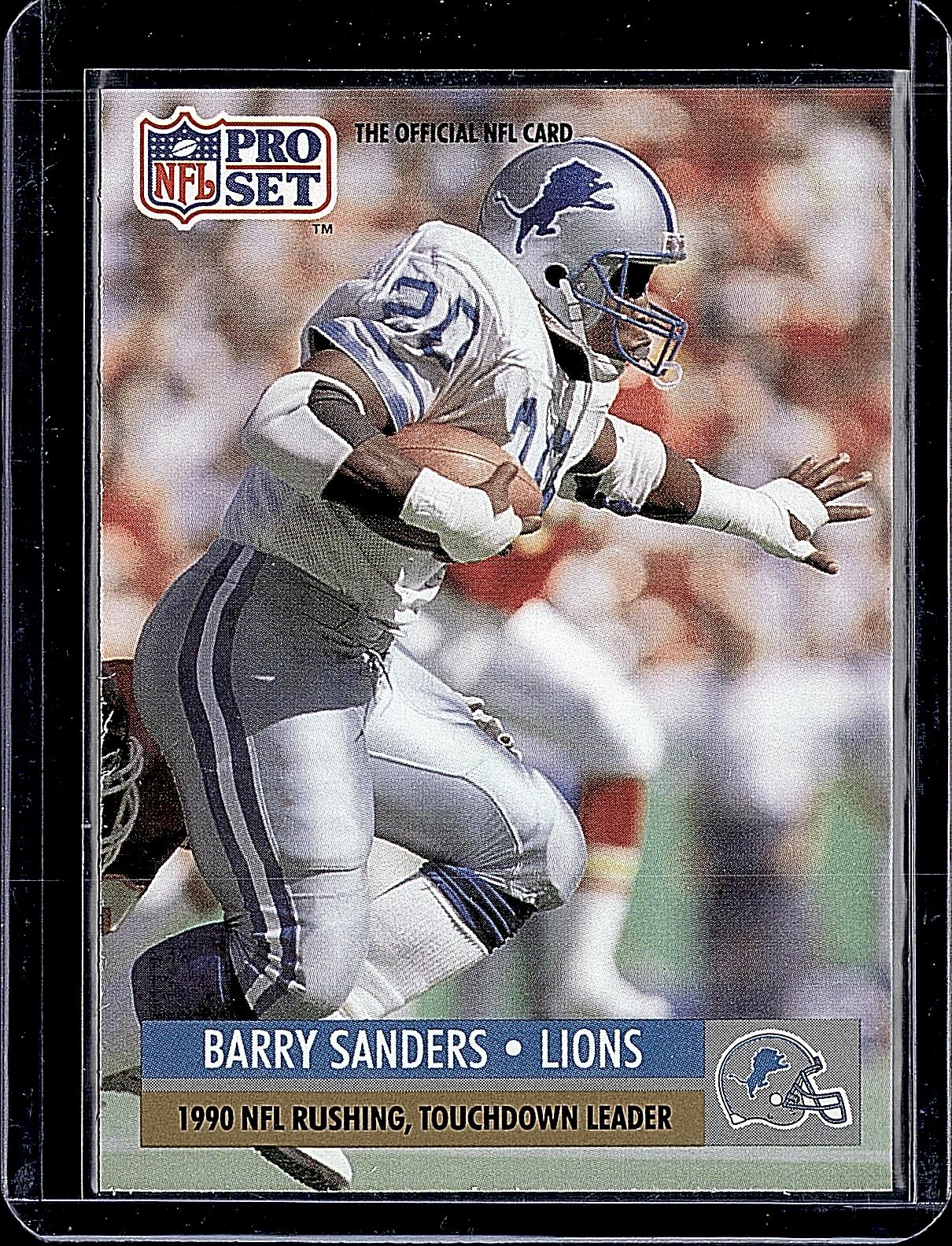 1991 Pro Set #10 Barry Sanders