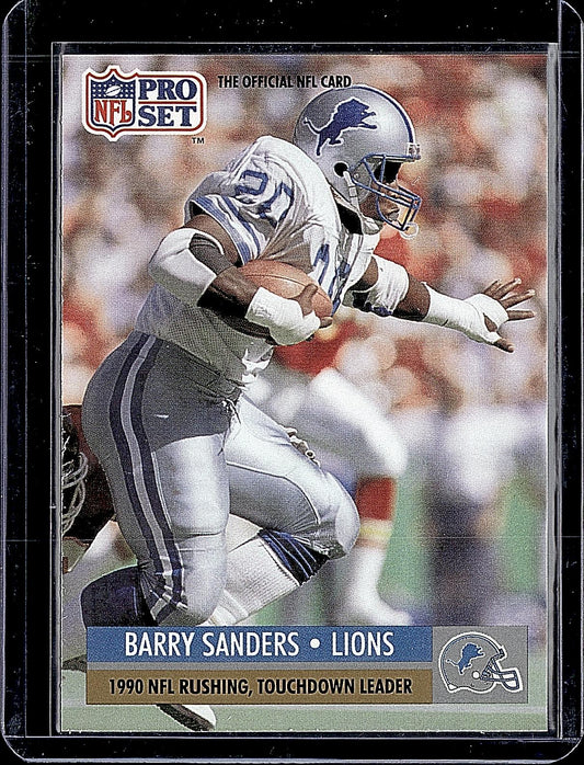 1991 Pro Set #10 Barry Sanders