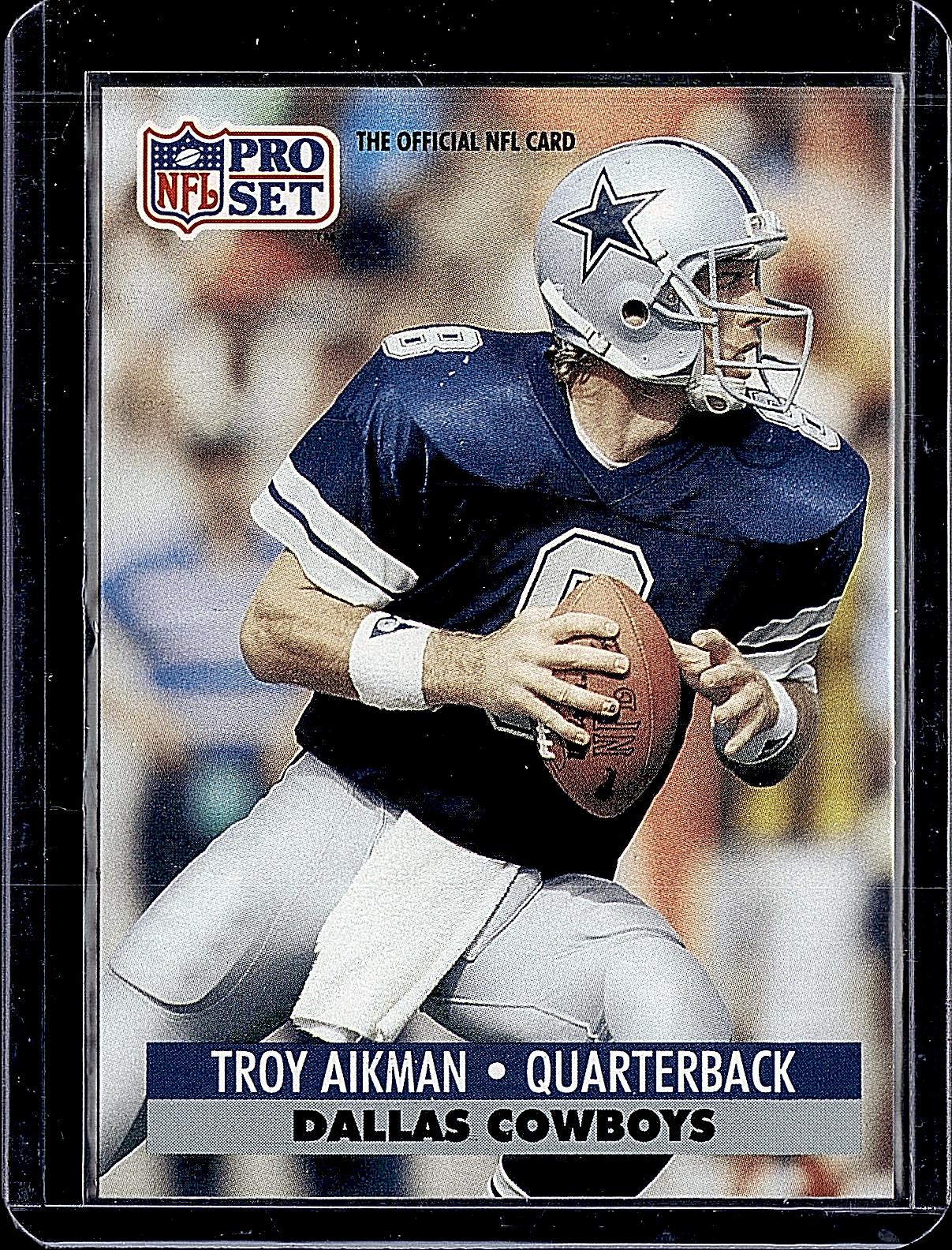 1991 Pro Set #128 Troy Aikman