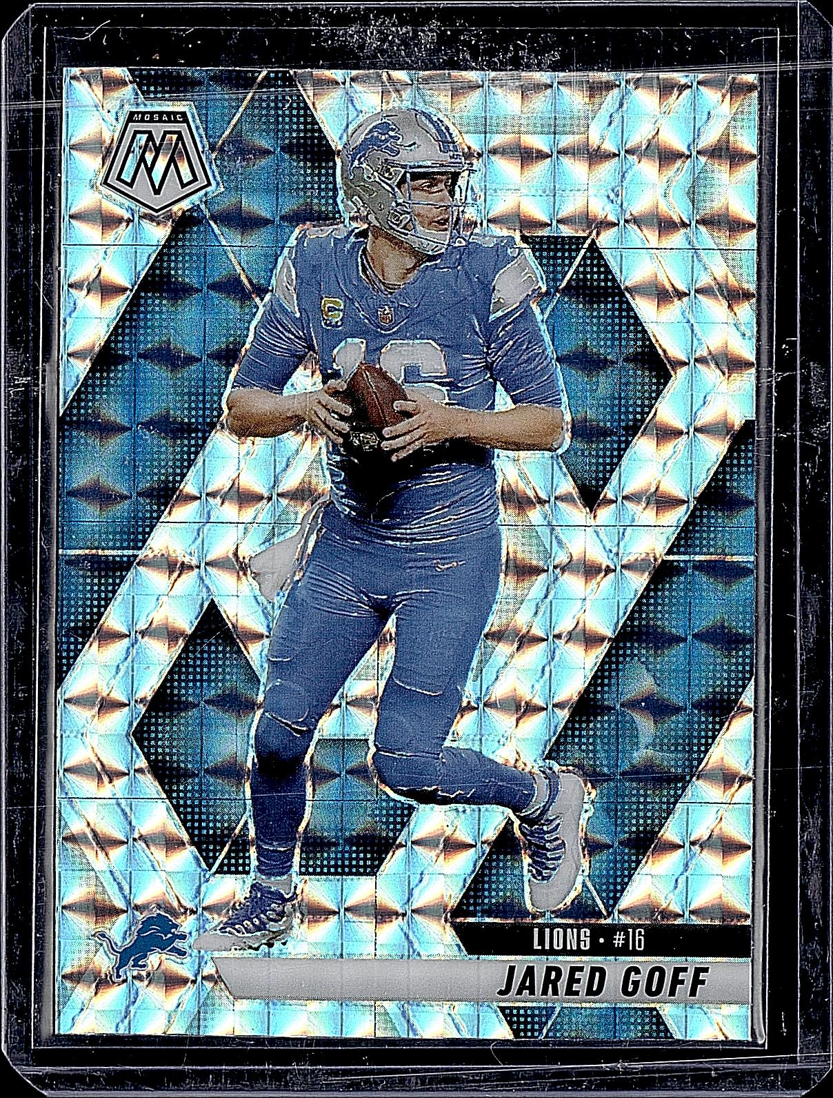 2025 Panini Mosaic #194 Jared Goff Mosaic