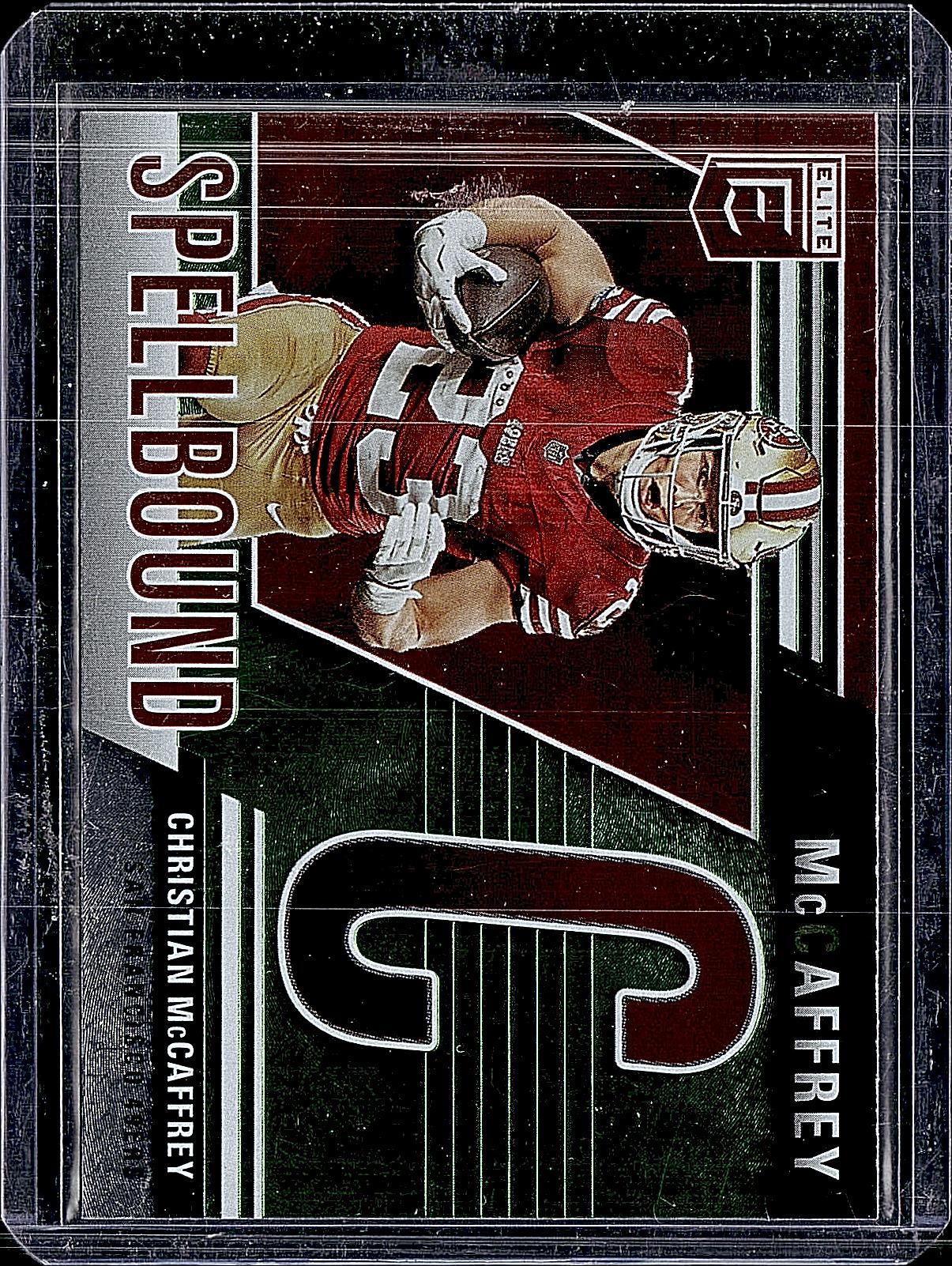 2024 Donruss Elite #14 Christian McCaffrey Spellbound #/349