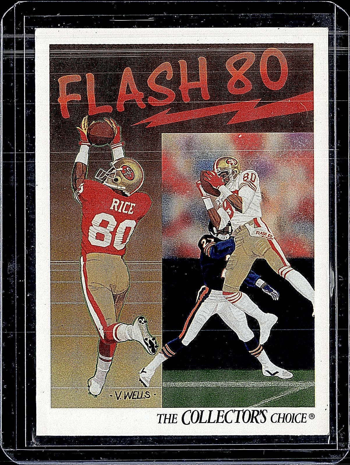 1991 Upper Deck #86b Jerry Rice