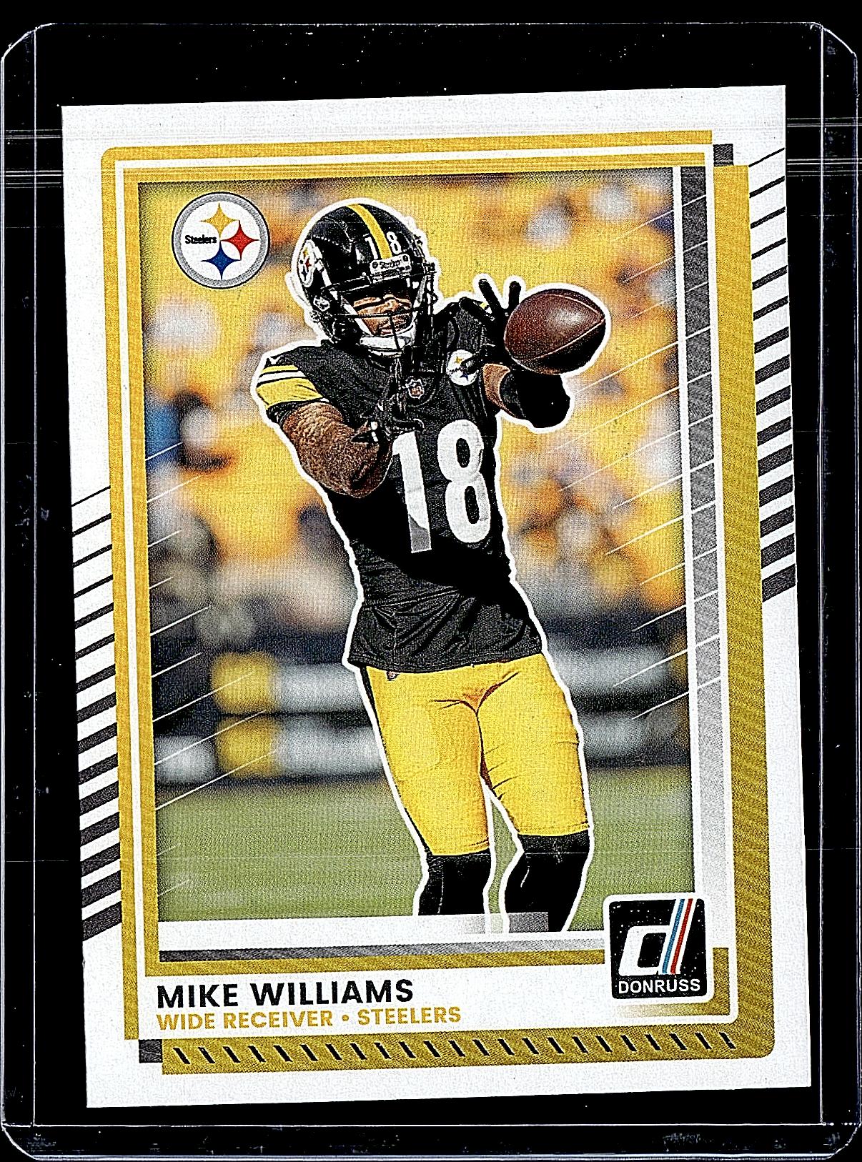 2025 Donruss #100 Mike Williams Press Proofs Red