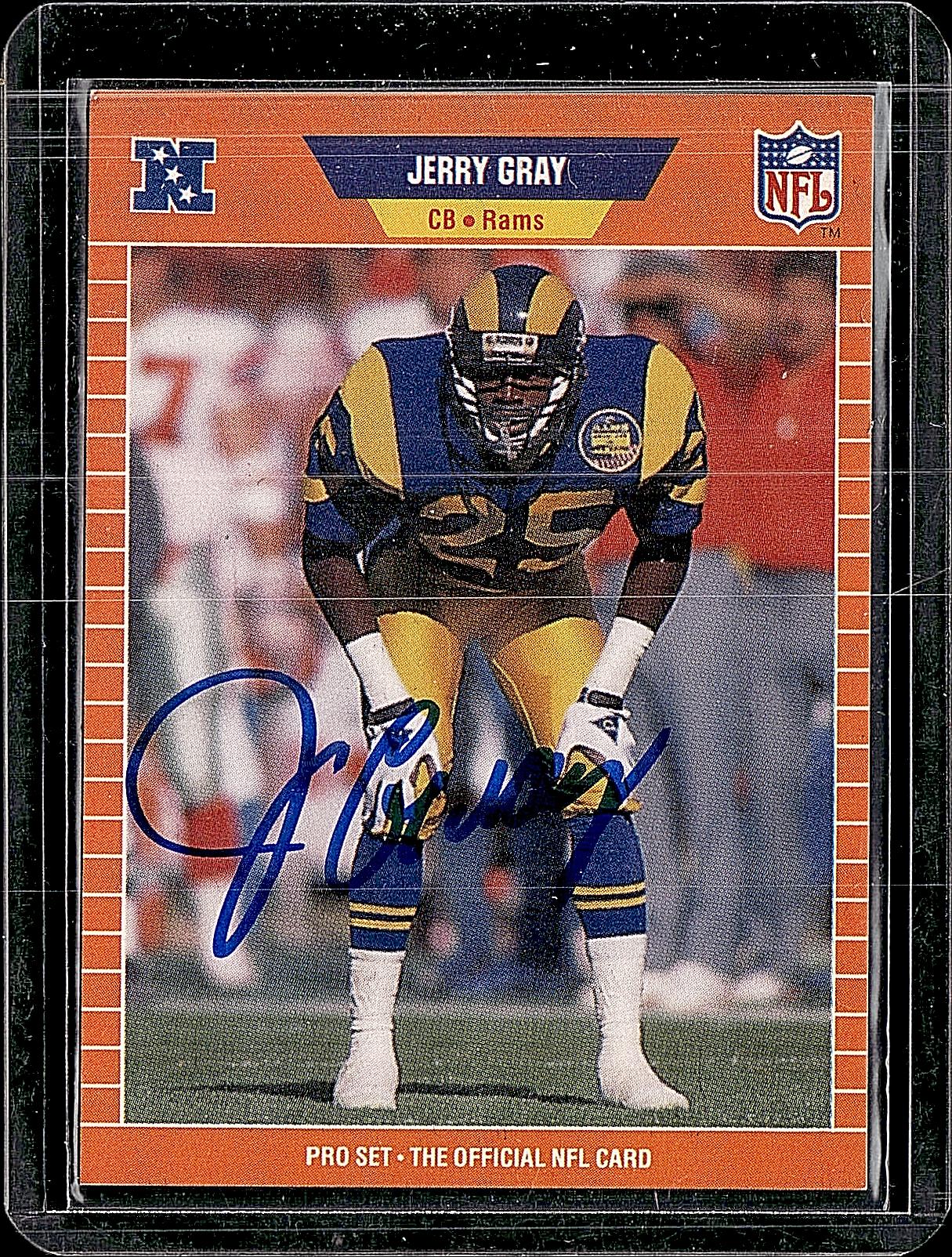 1989 Pro Set #200 Jerry Gray