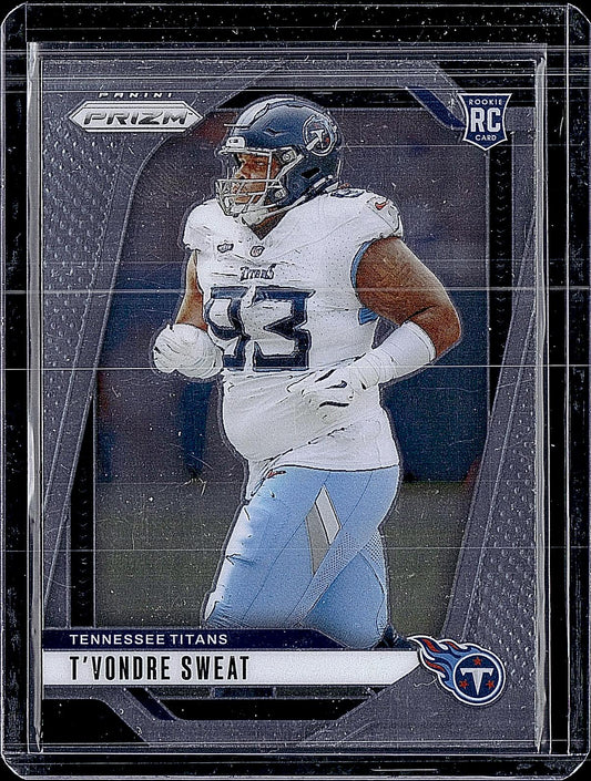 2024 Panini Prizm #394 T'Vondre Sweat