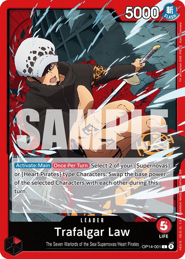 Trafalgar Law - OP14-001