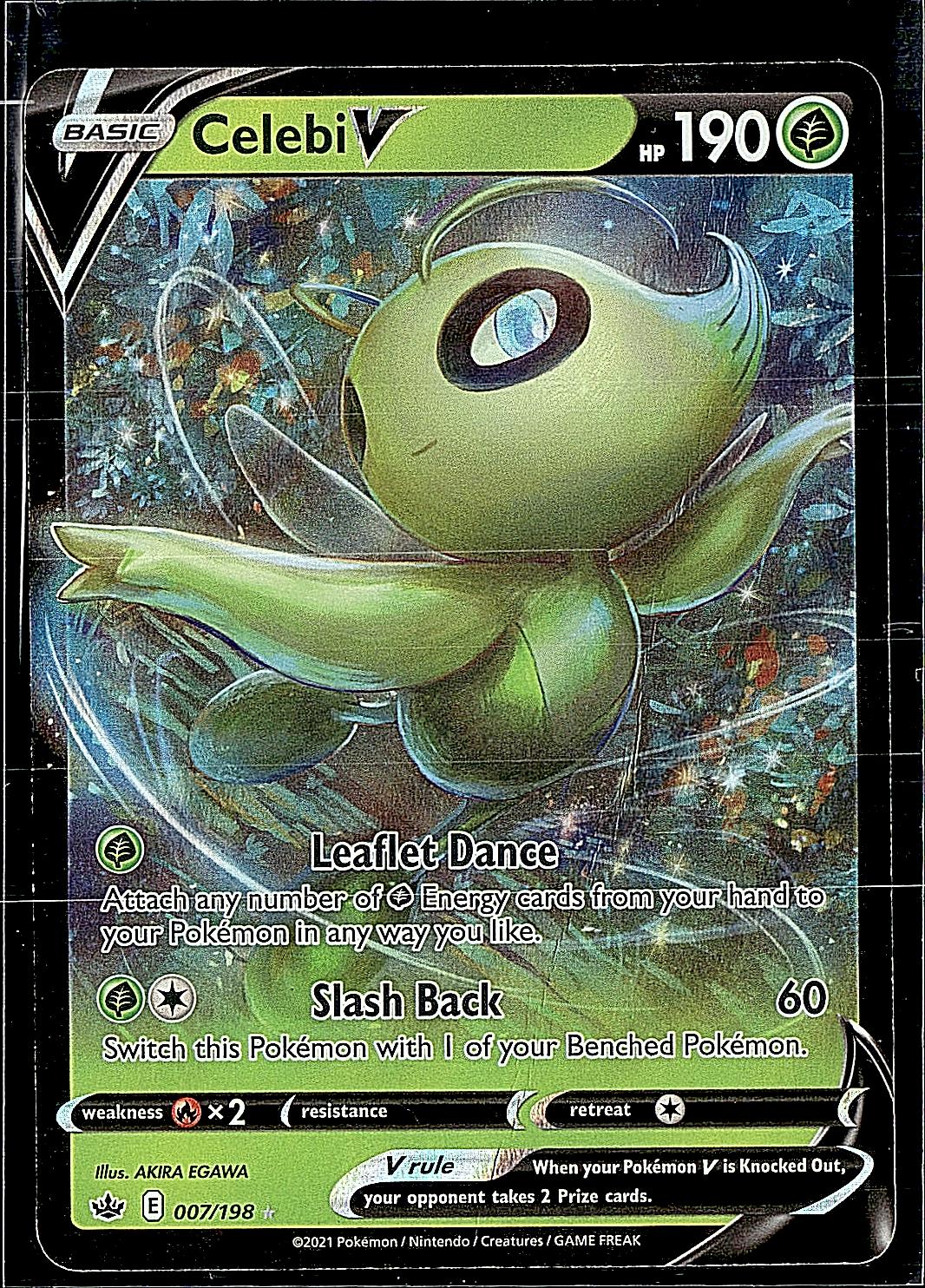 SWSH06: Chilling Reign #007/198 Celebi V