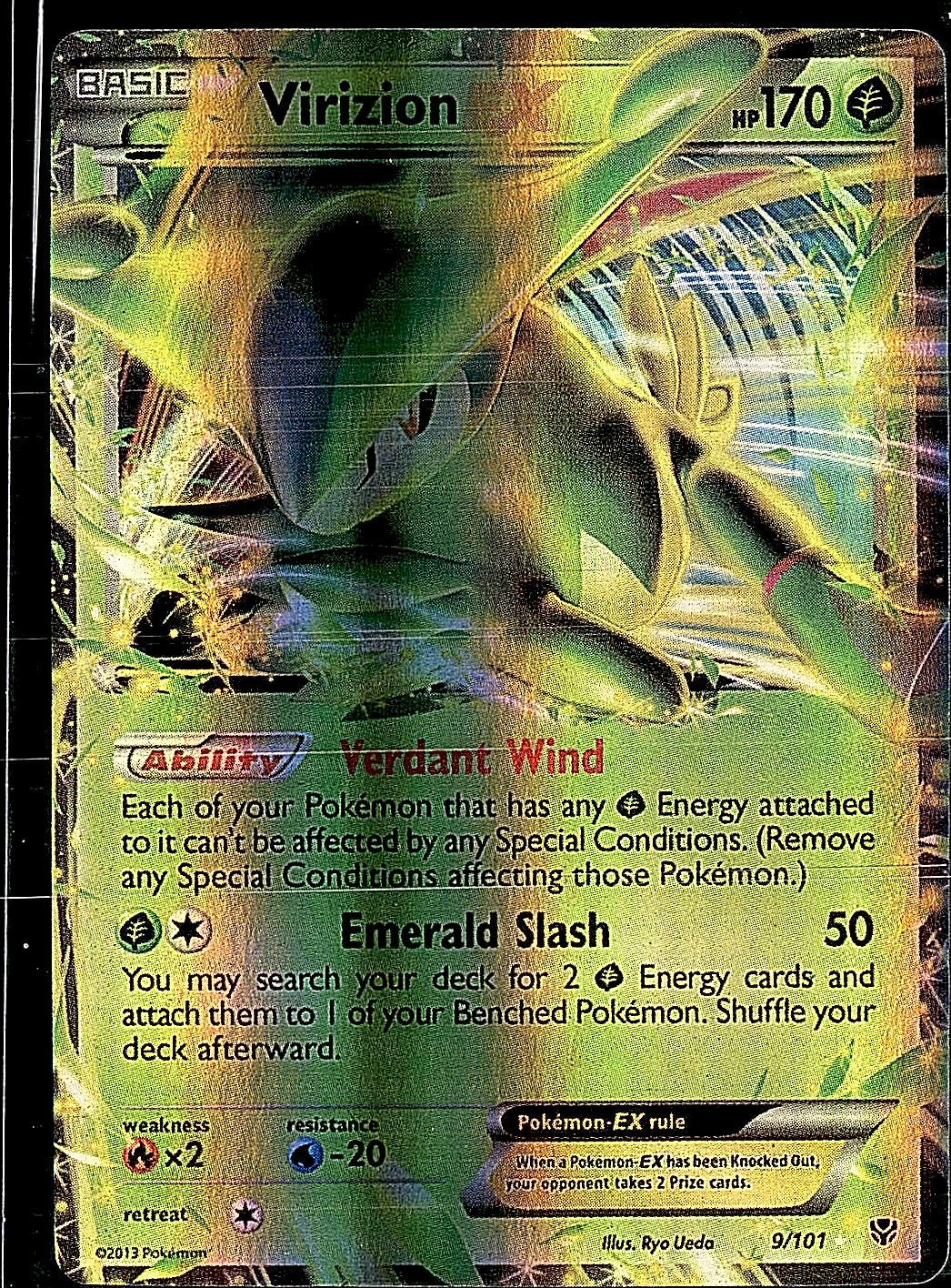 Plasma Blast #9/101 Virizion EX