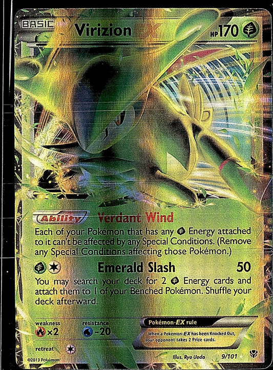 Plasma Blast #9/101 Virizion EX