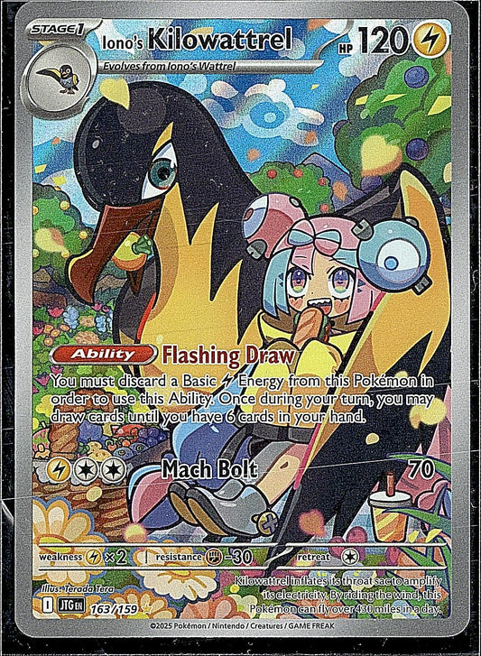 SV09: Journey Together #163/159 Iono's Kilowattrel