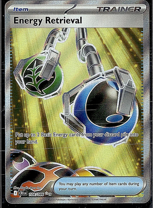 ME04: Chaos Rising #108/086 Energy Retrieval