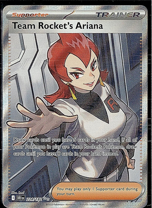 SV10: The Glory of Team Rocket #119/098 Team Rocket's Ariana