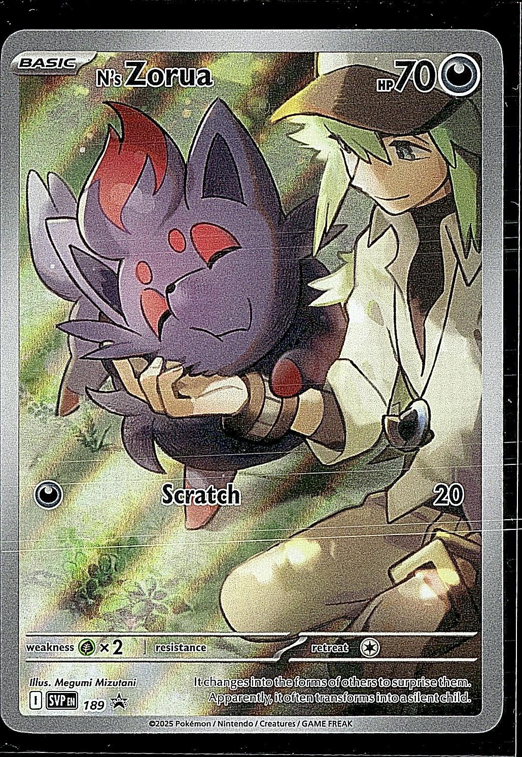 SV: Scarlet & Violet Promo Cards #189 N's Zorua