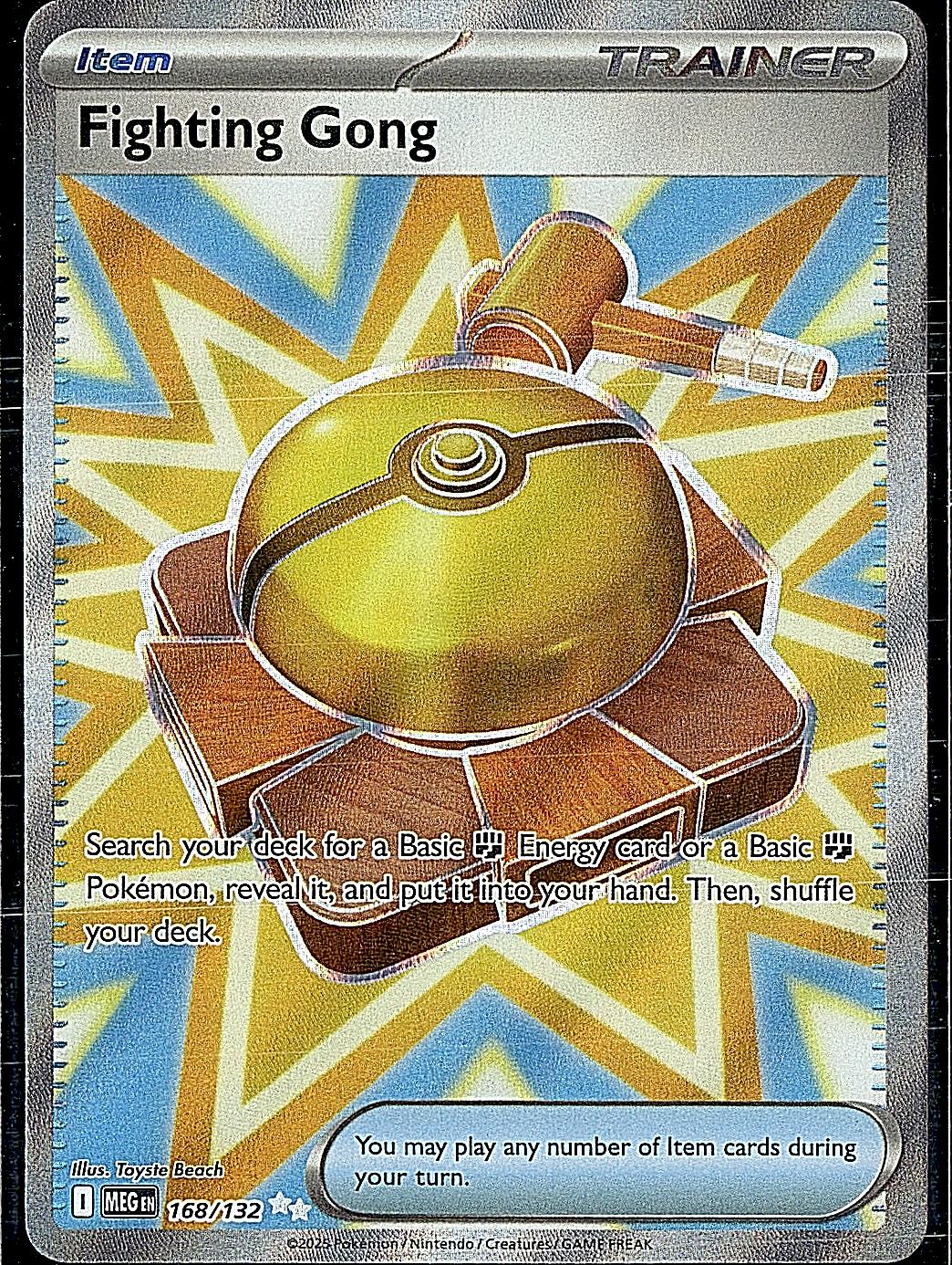 ME01: Mega Evolution #168/132 Fighting Gong